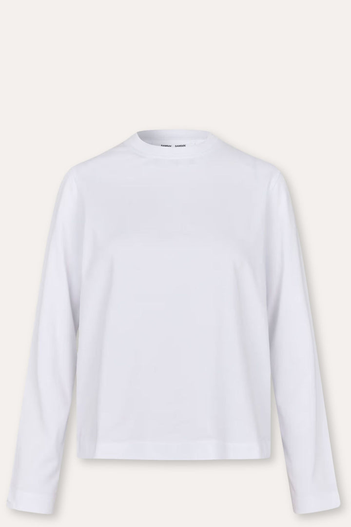 Sacamino ls t-shirt - White