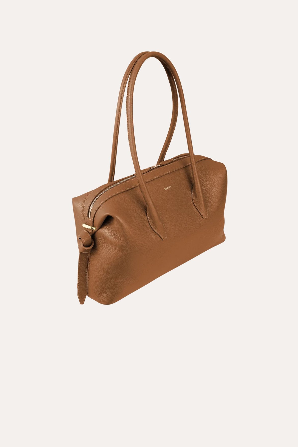 Brioche Duffle - Hazel Pebble Grained Leather