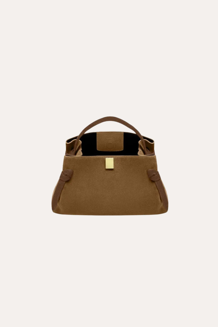 Gyoza- Cognac Suede