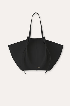 - Black Pebble Grained Leather