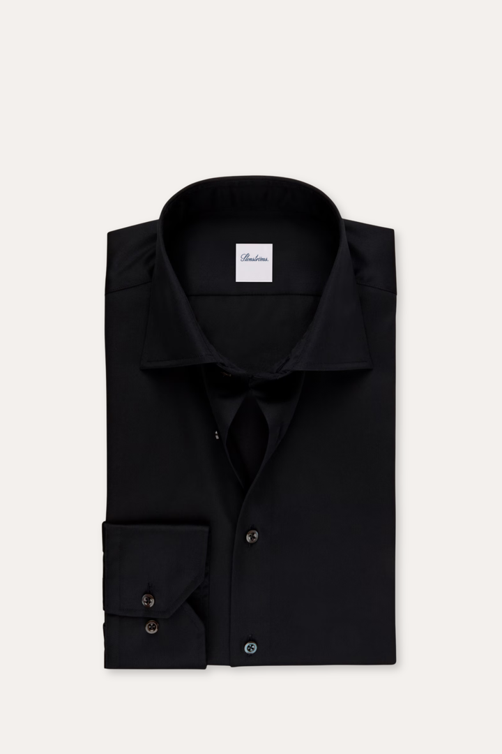 Regular Twill Shirt Black