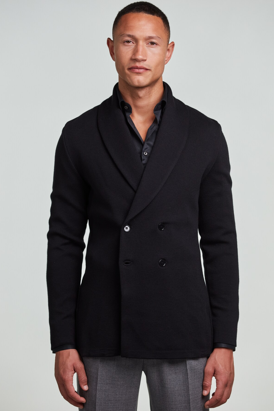Regular Twill Shirt Black