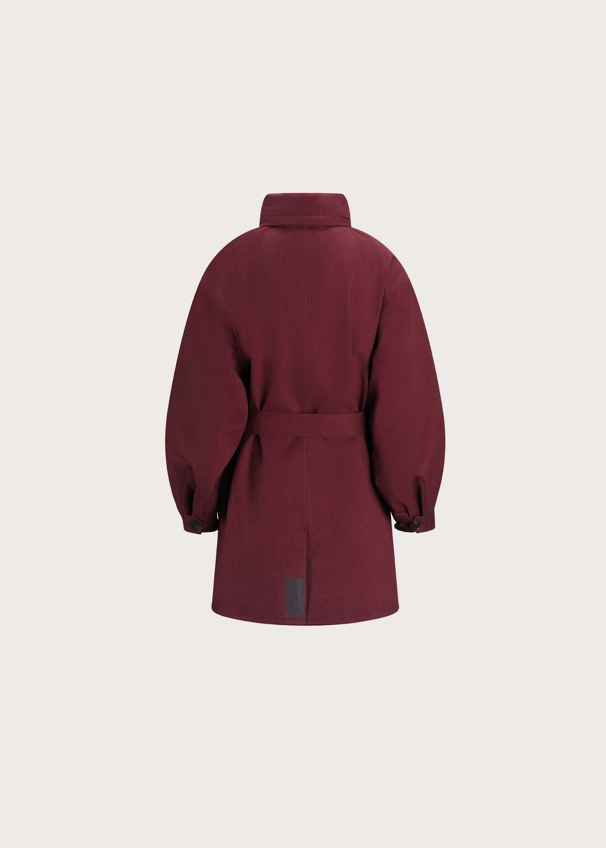 Rossby Coat Wine Red detalj