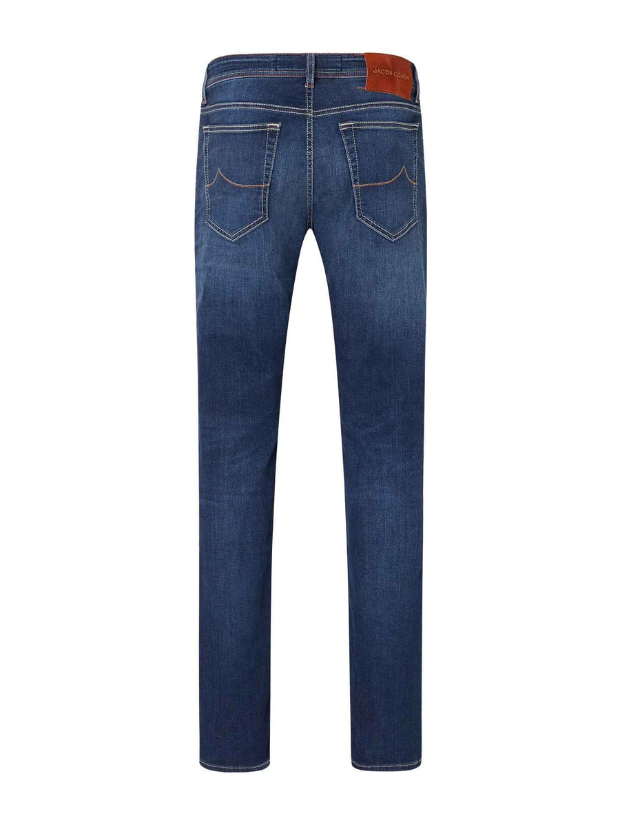 Bard Slim Fit Jeans Medium Blue - detalj