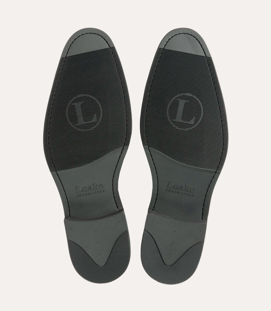 Imperial Penny Loafer Black Grain