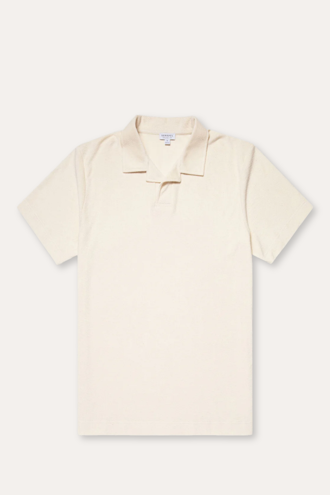 SS Towelling Polo Shirt Undyed