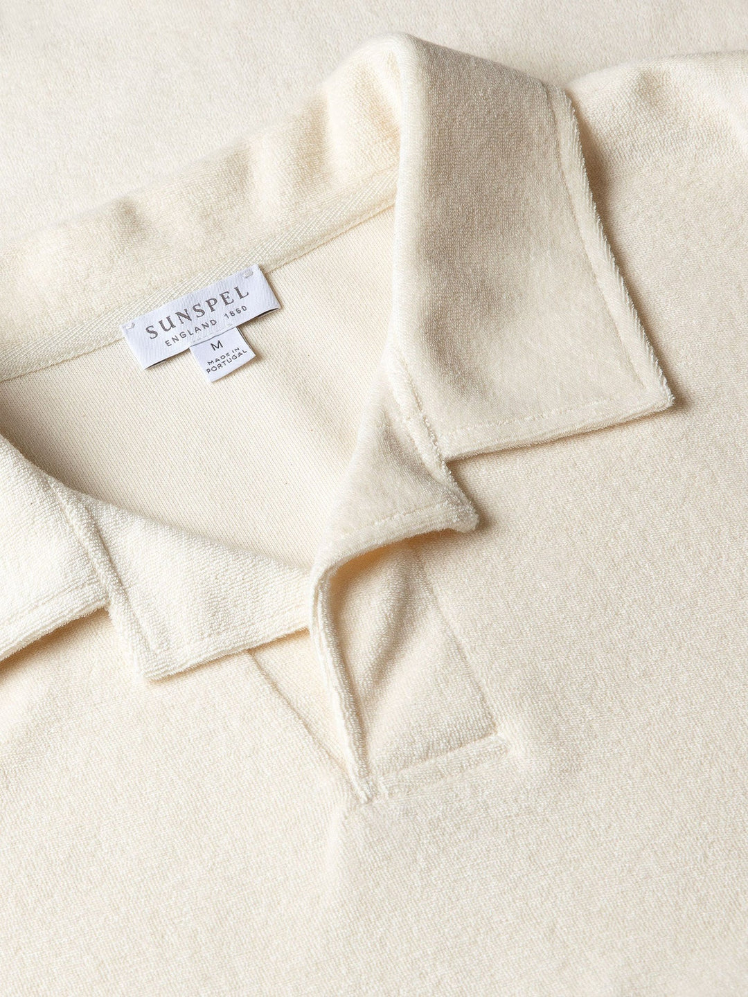 SS Towelling Polo Shirt Undyed