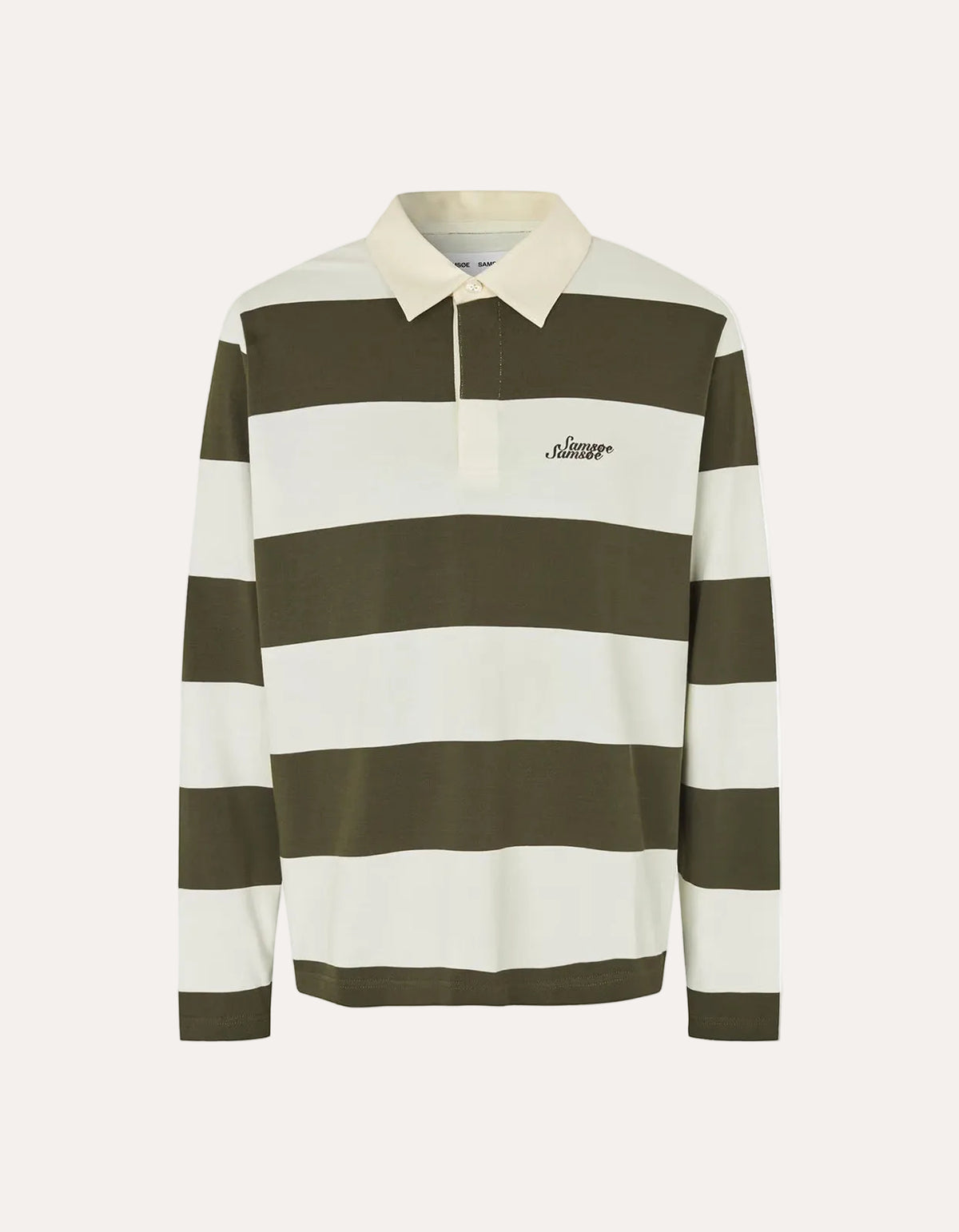 Sakevin x Polo LS Forest Night Stripe