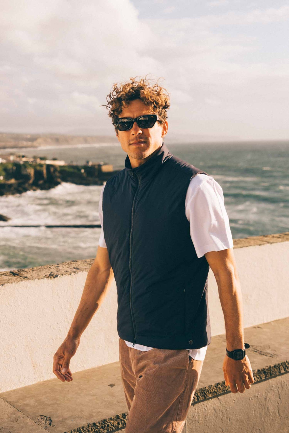 Map II Vest Midnight Blue
