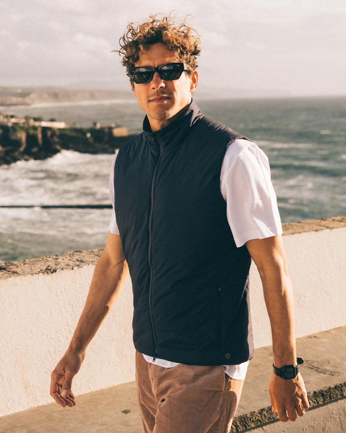 Map II Vest Midnight Blue
