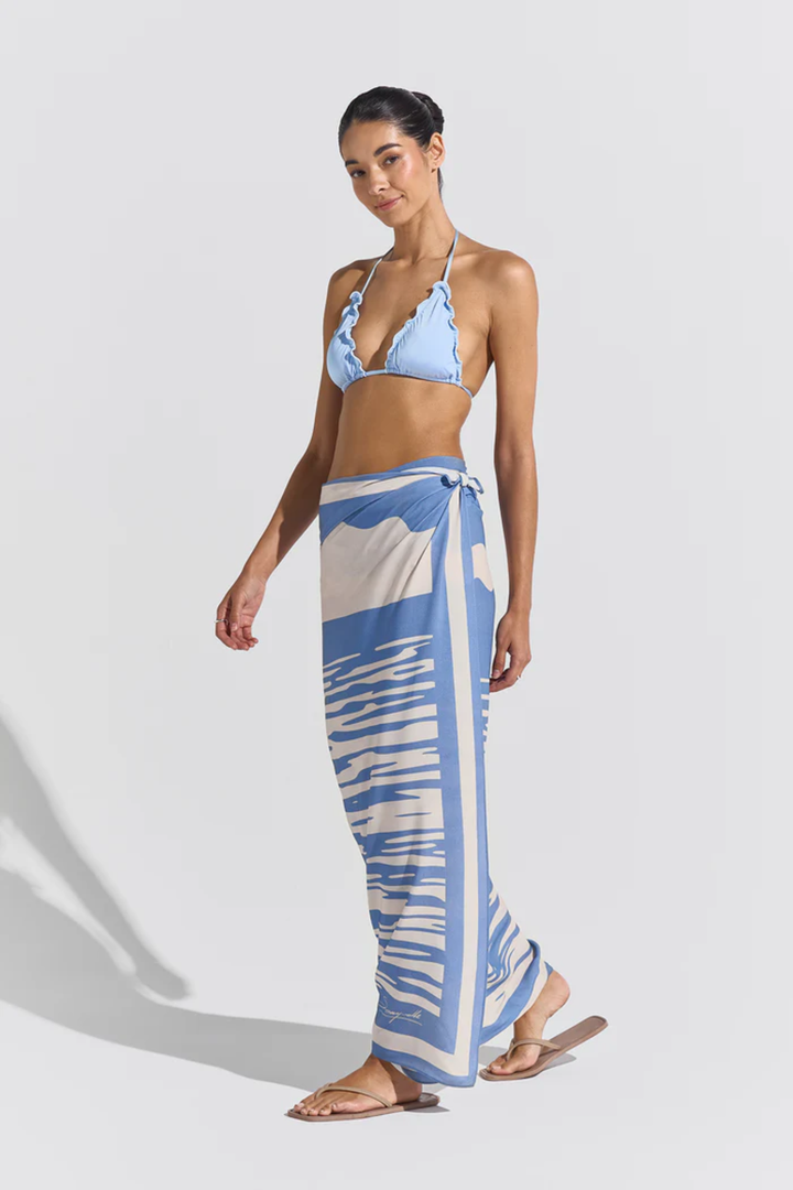 Sea Bikini Top - Pearl Blue