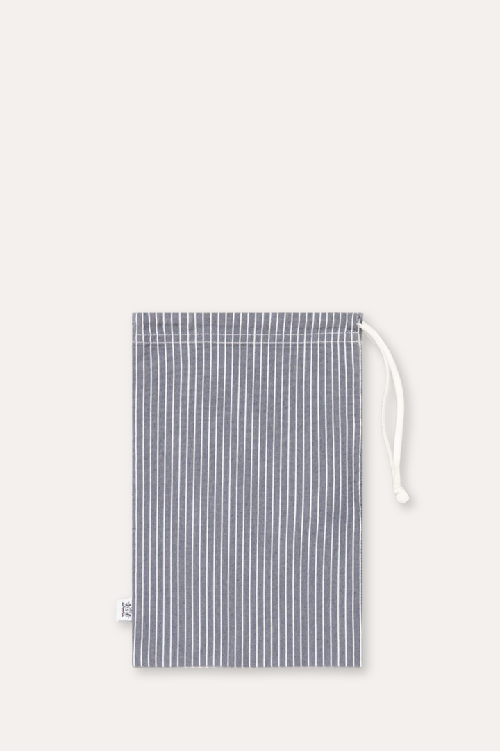 Seersucker Swim Shorts Navy/White Seersucker Pinstripe