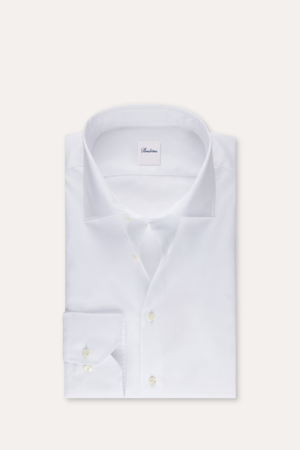 Slimline Twill Shirt XL-Sleeves White