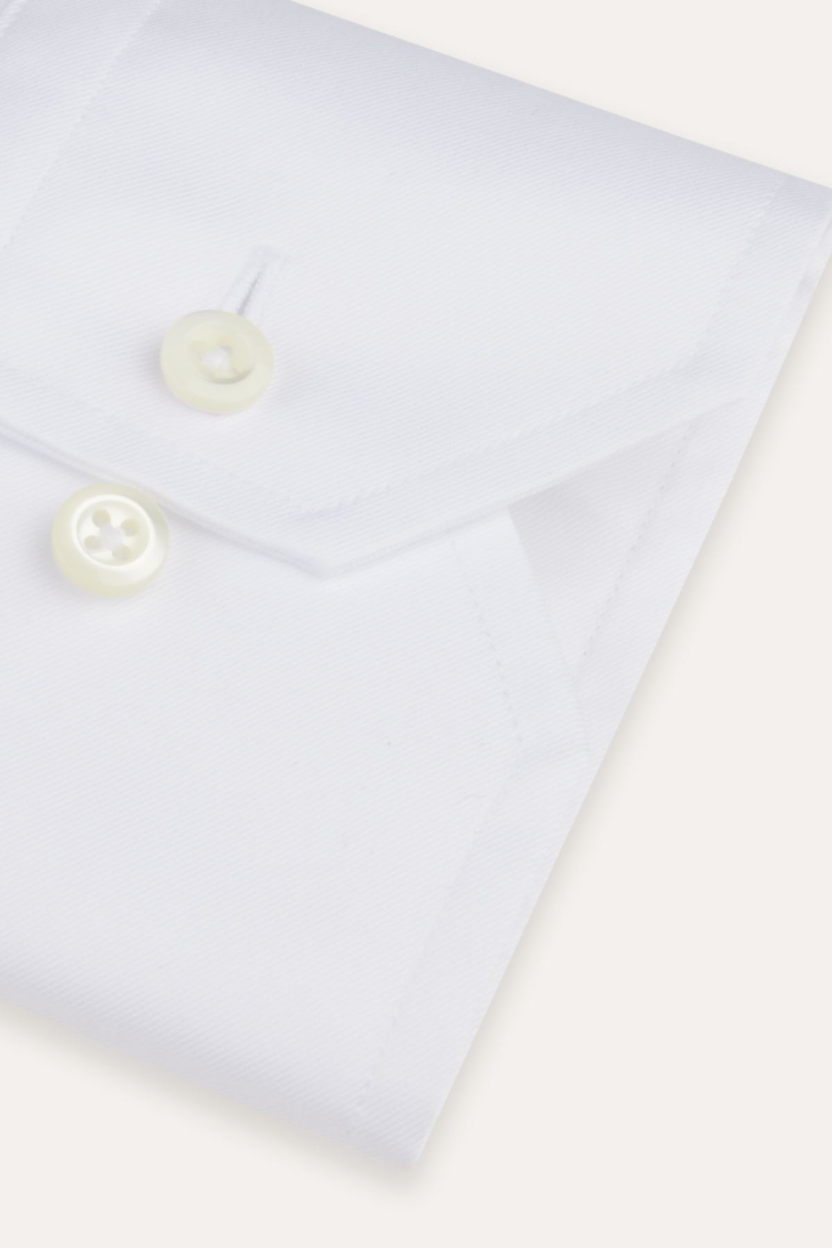 Slimline Twill Shirt XL-Sleeves White