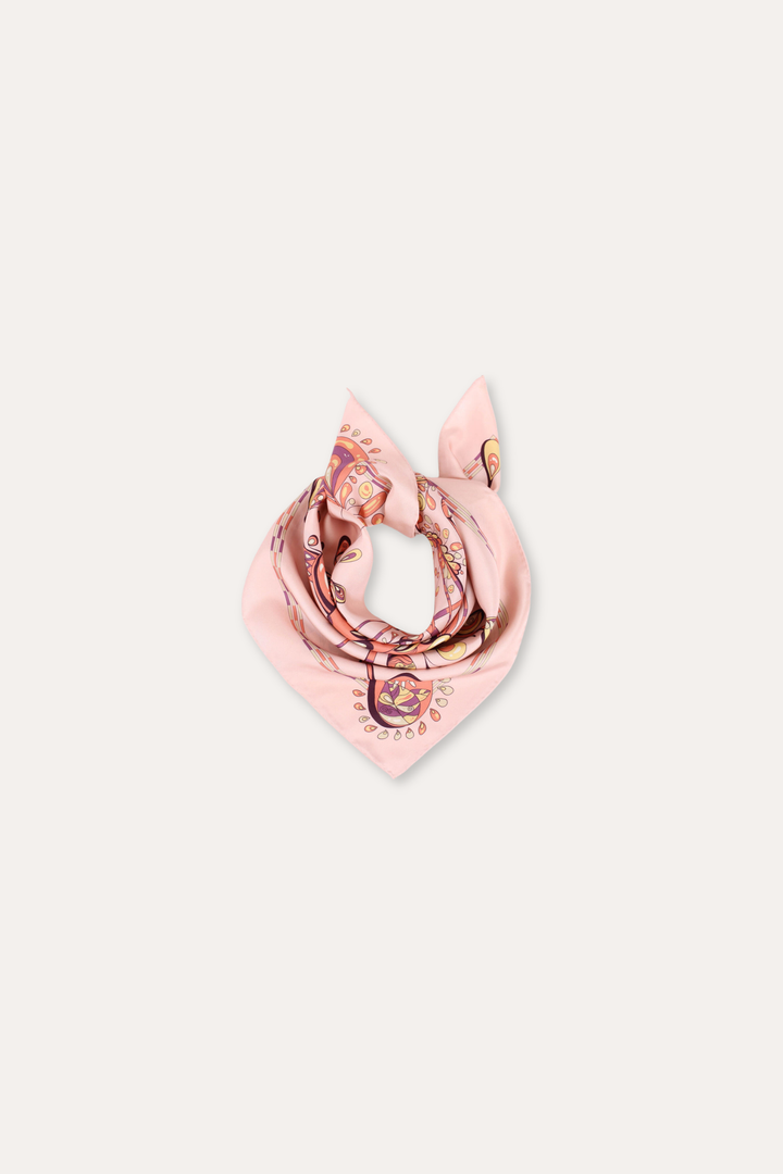 Sonja silkeskjerf - Rosa
