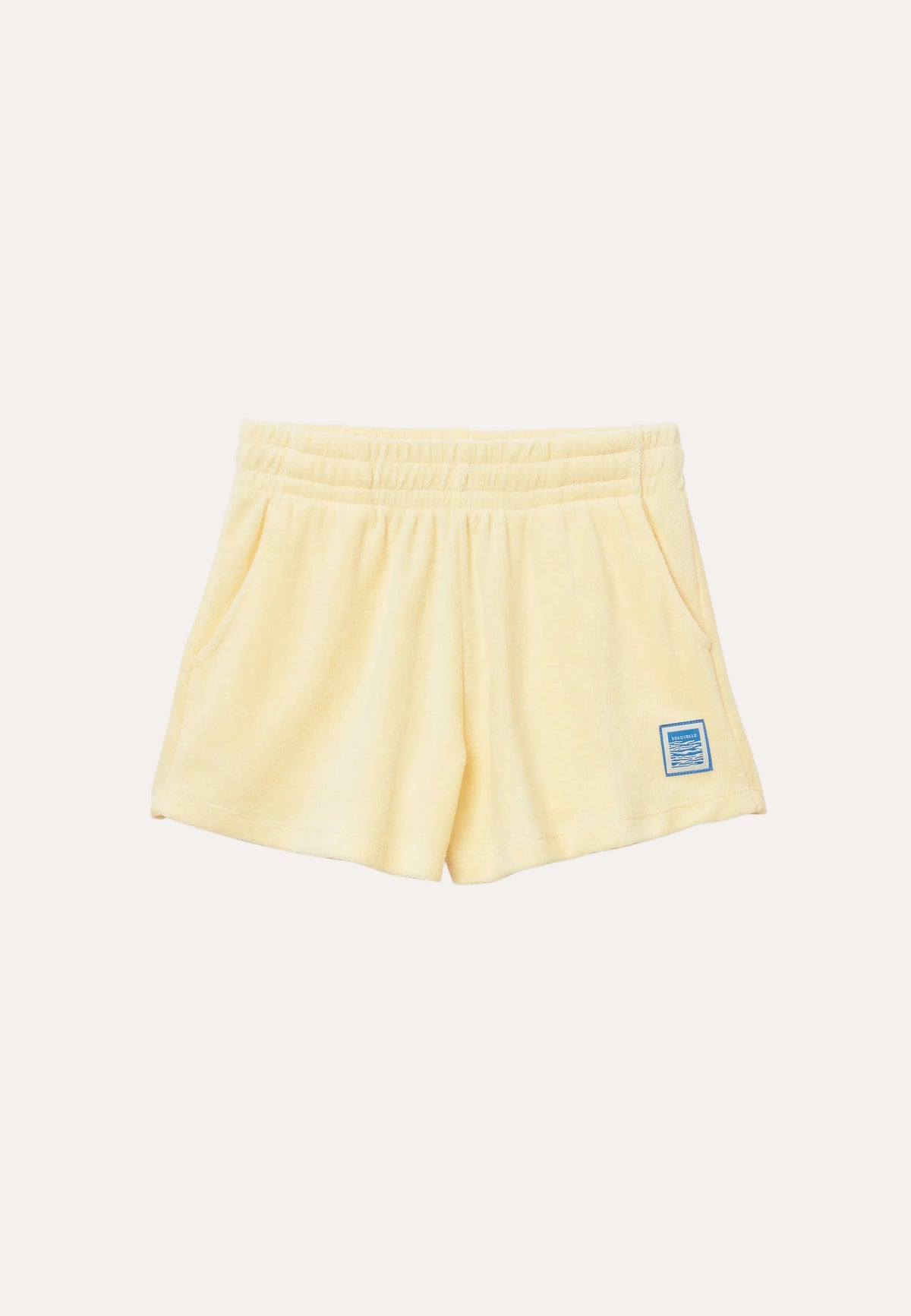 Terry Shorts Light Yellow - packshot