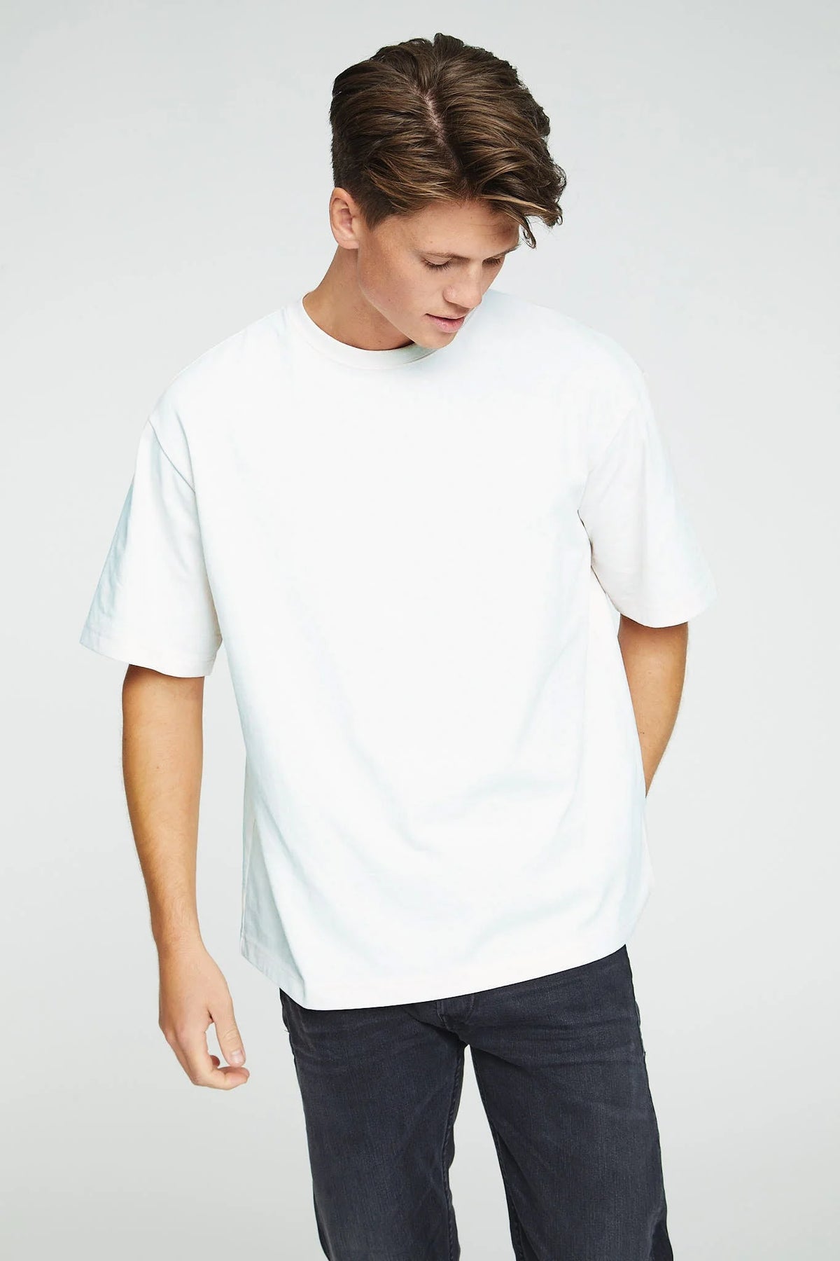 Organic Cotton Relaxed T-Shirt White