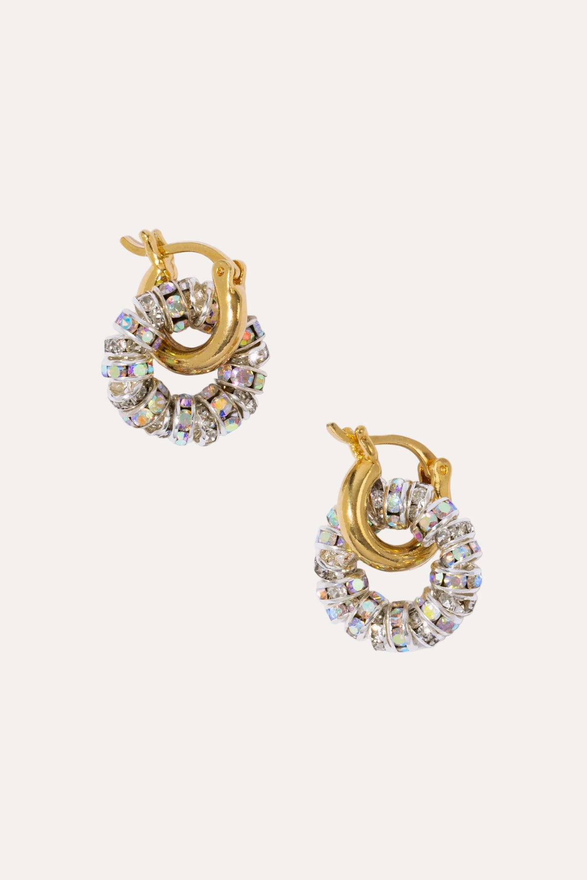 Tiny Creoles Gold/Silver