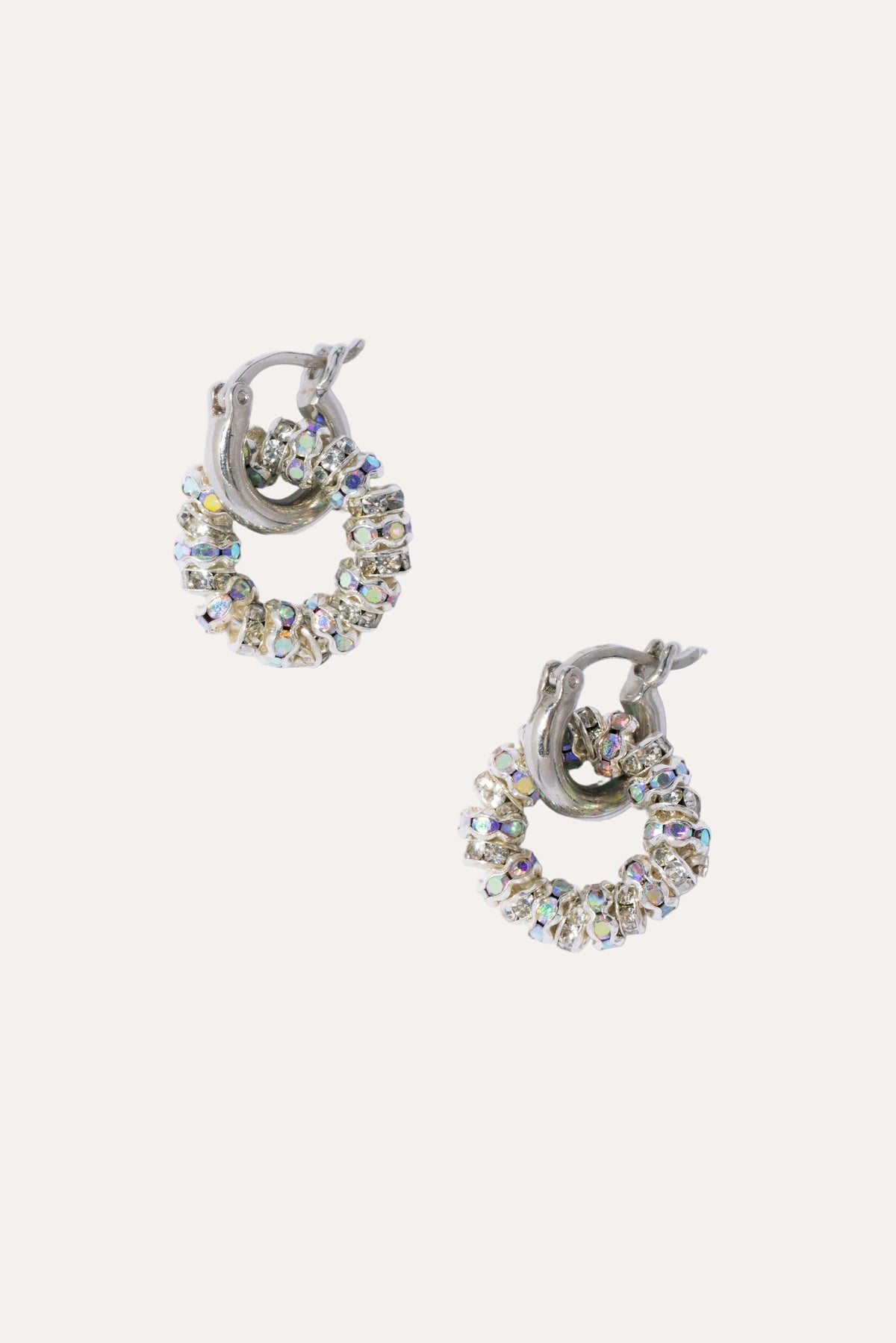 Tiny Creoles Silver
