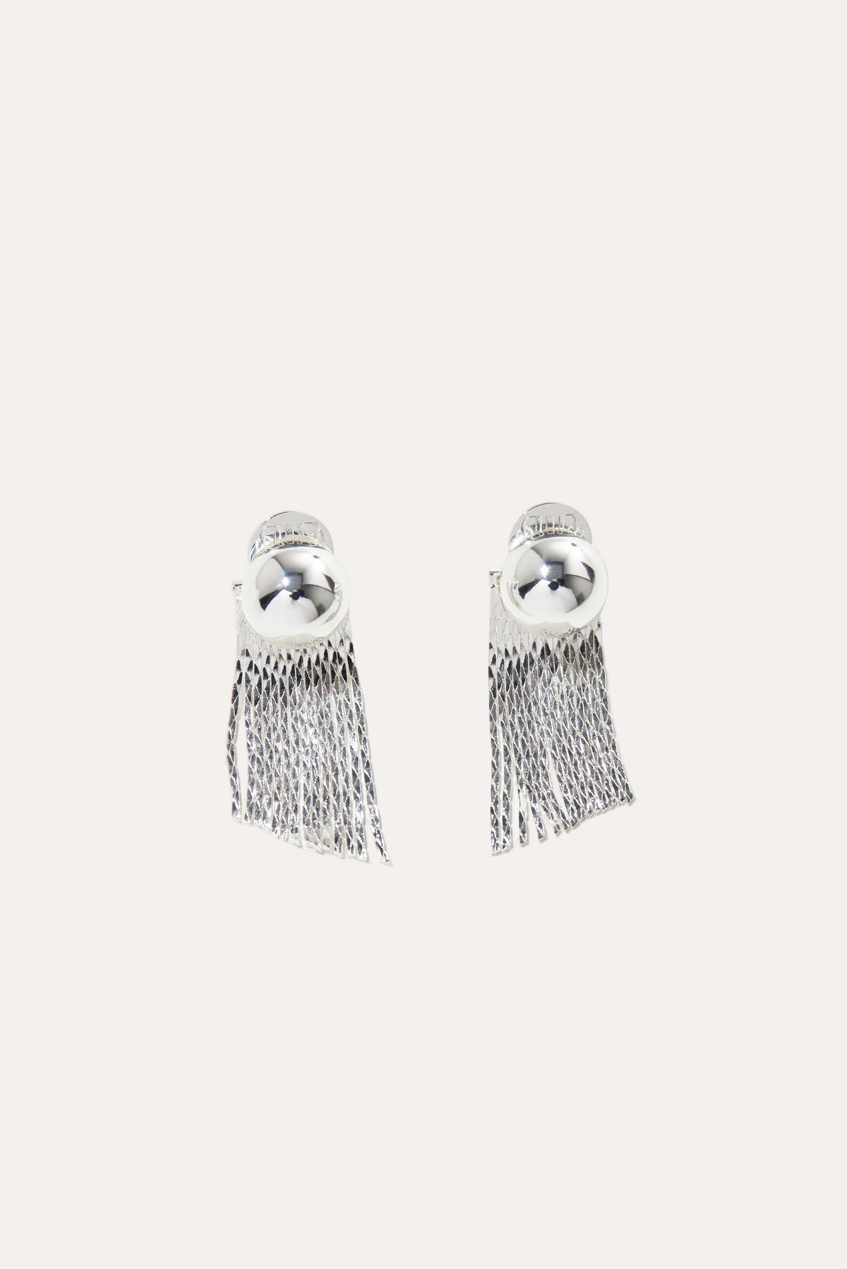 Tiny Medusa Studs Silver