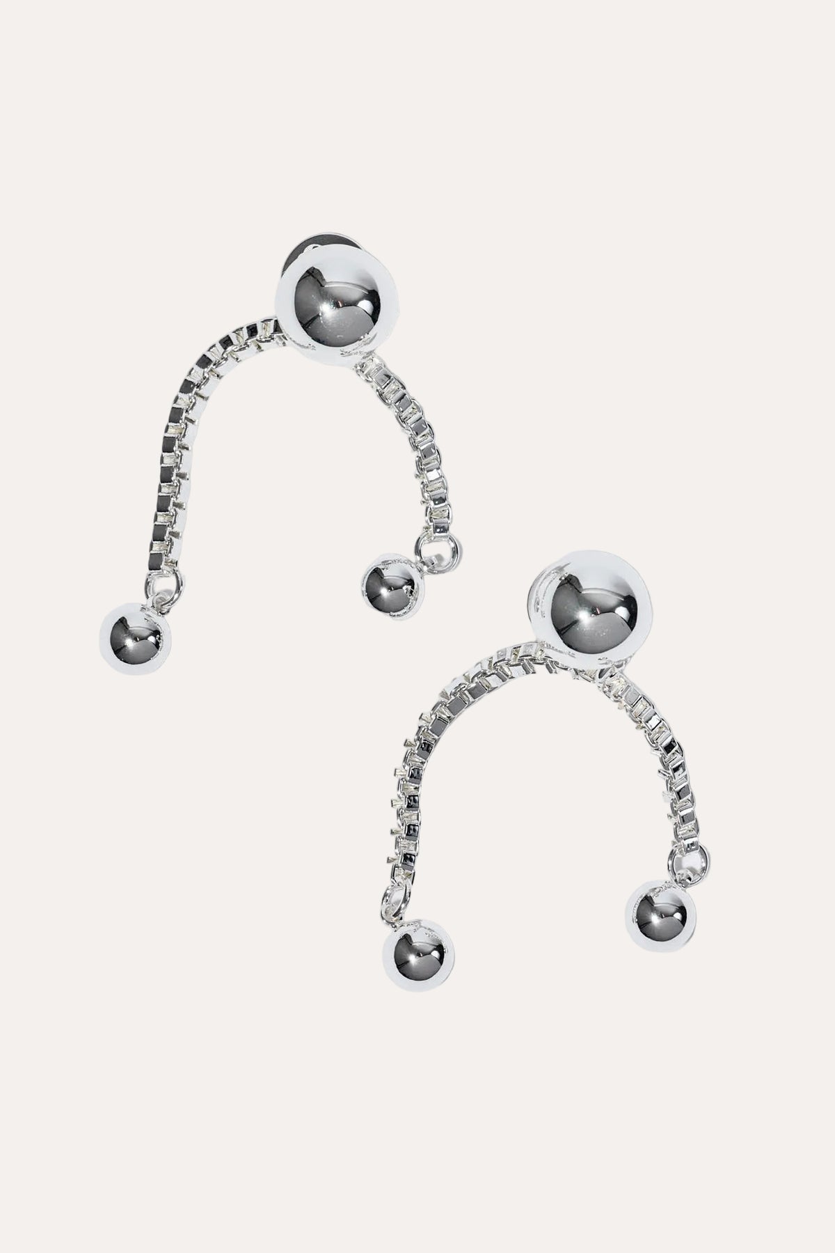 Tiny Solar Studs Silver