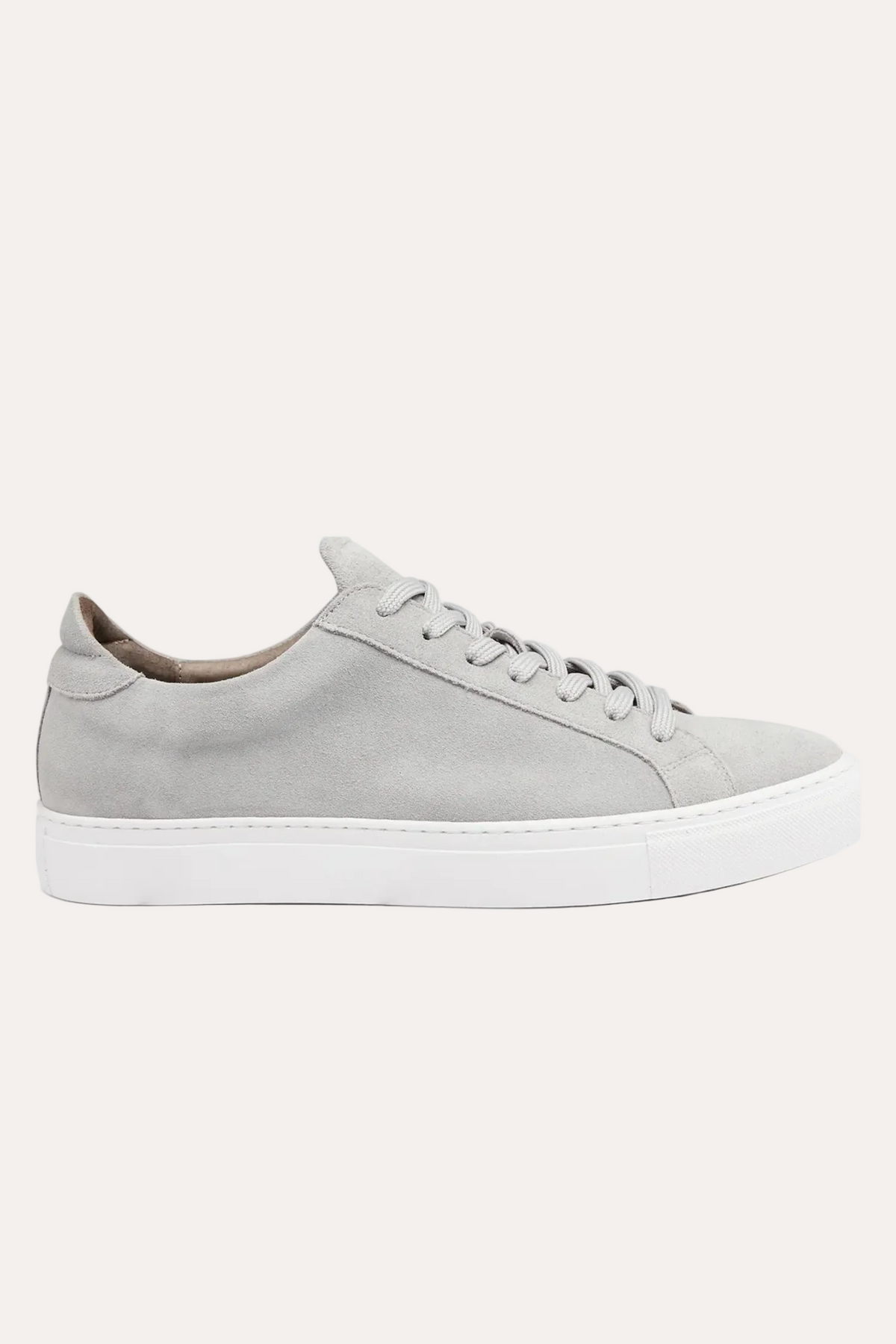 Type Light Grey Suede