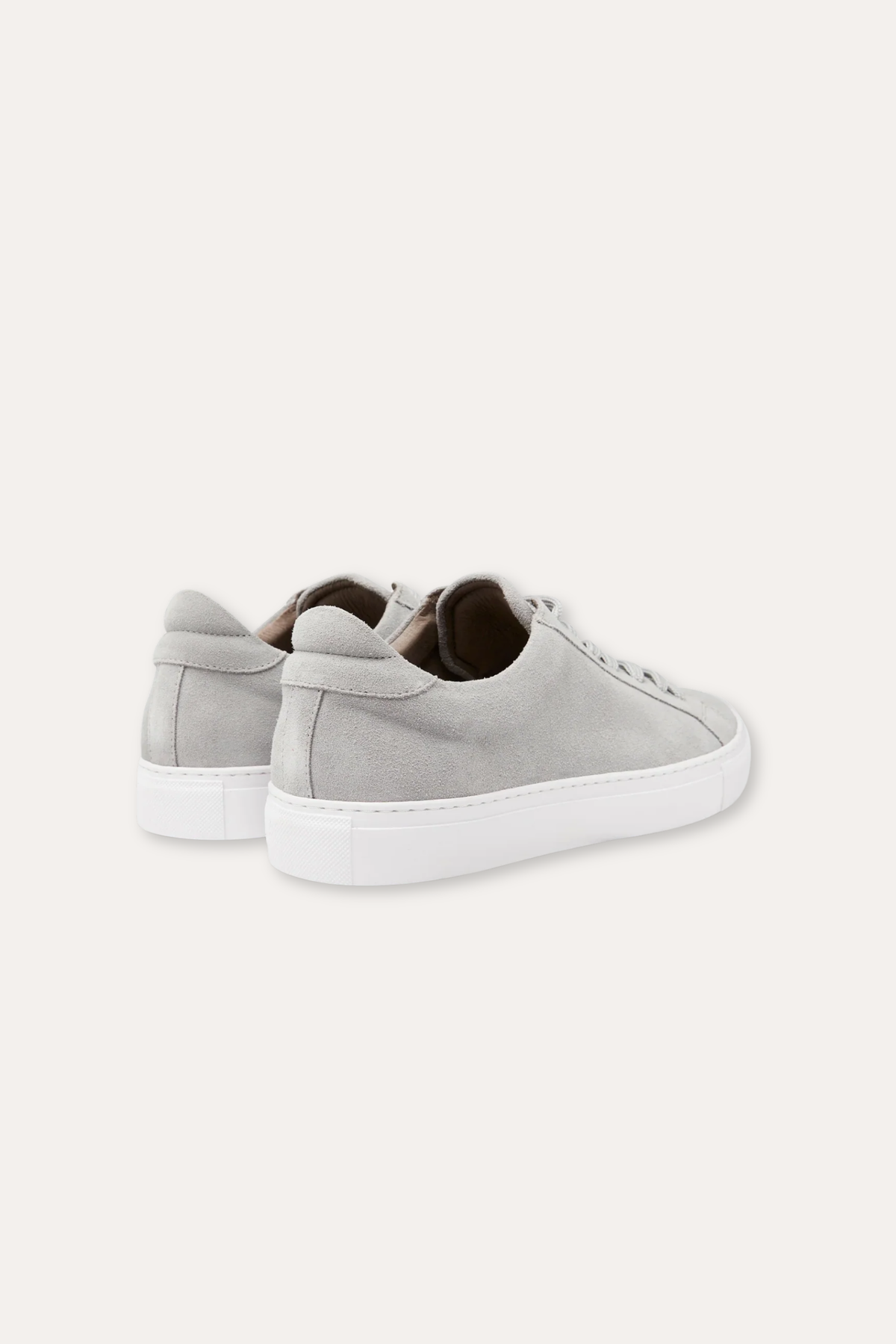 Type Light Grey Suede