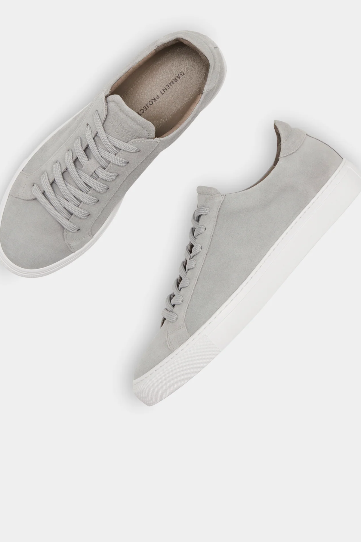 Type Light Grey Suede