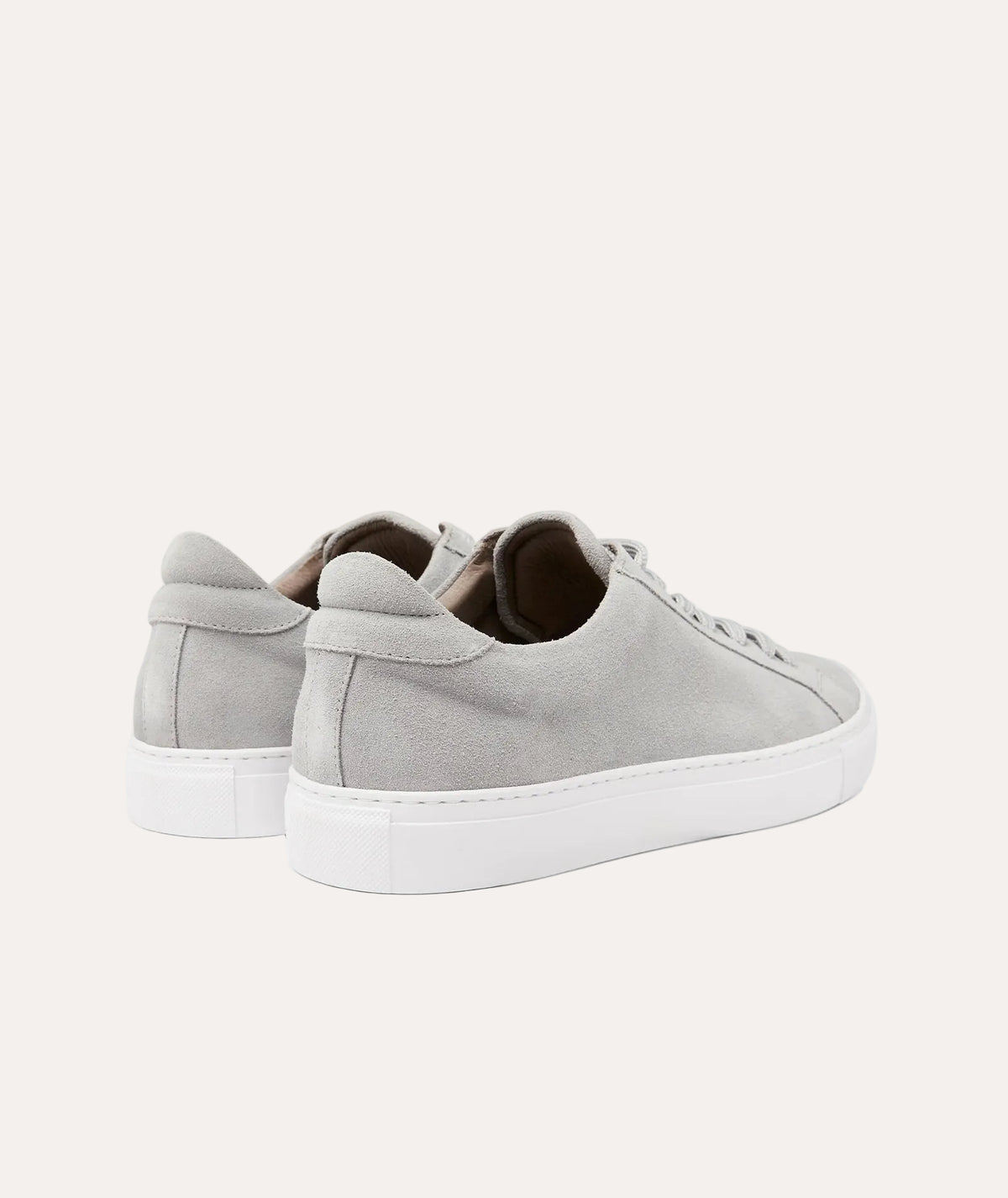 Type Light Grey Suede