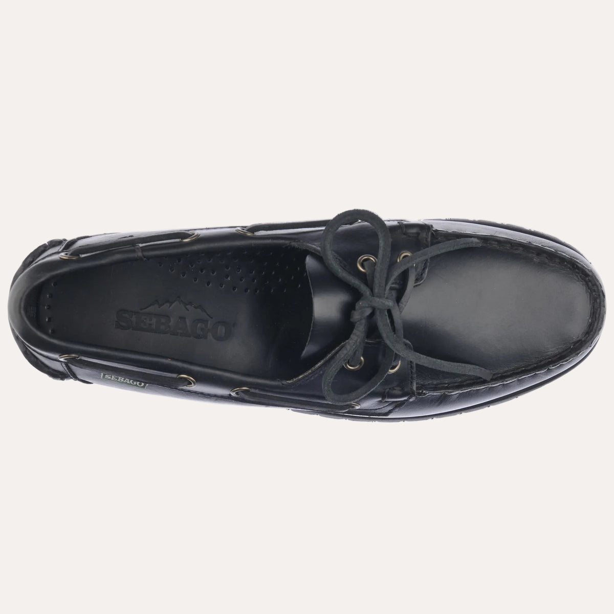 Sebago Ranger Waxy Total Black