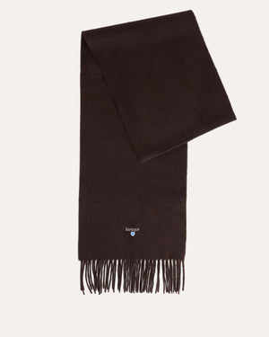 Plain Lambswool Scarf Rustic