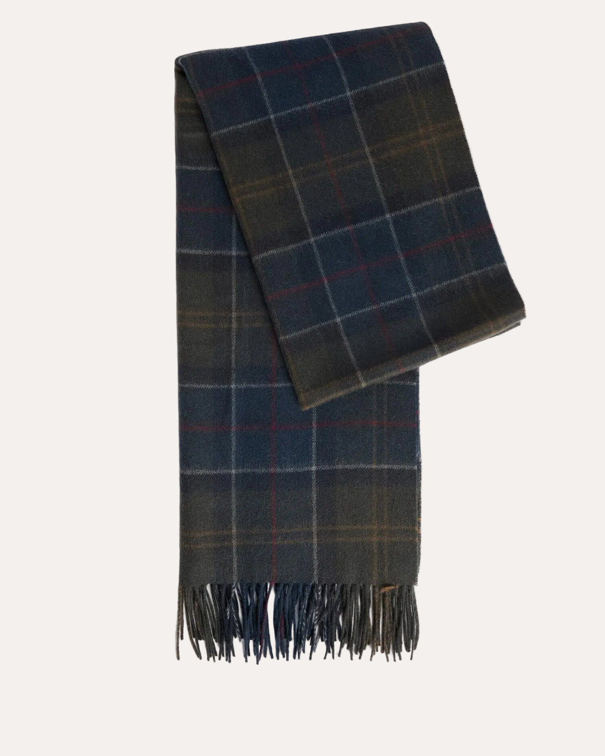 Braden Tartan Scarf Shadow Classic Tartan - packshot
