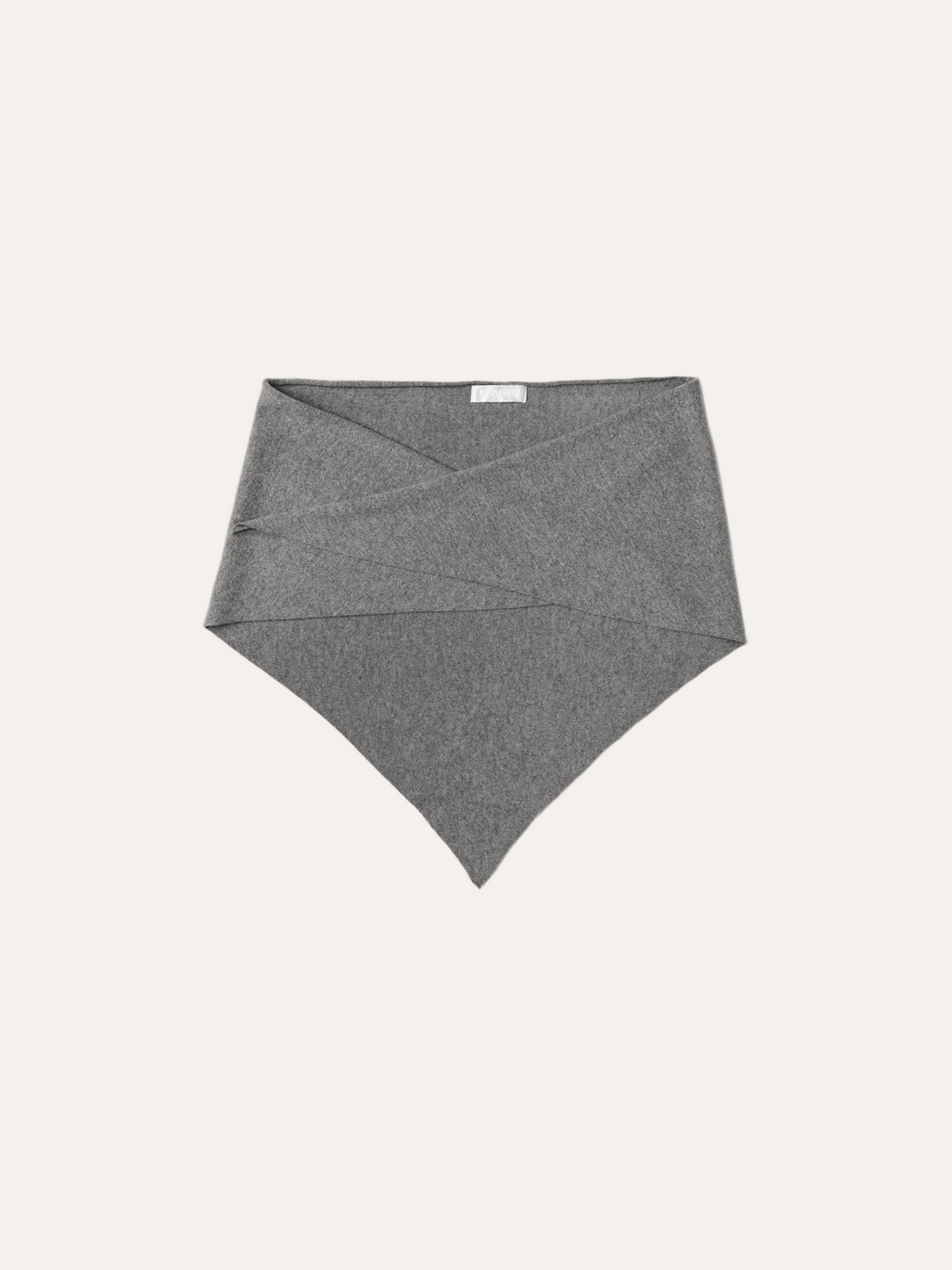 Momento Mini Scarf Mid Grey - packshot