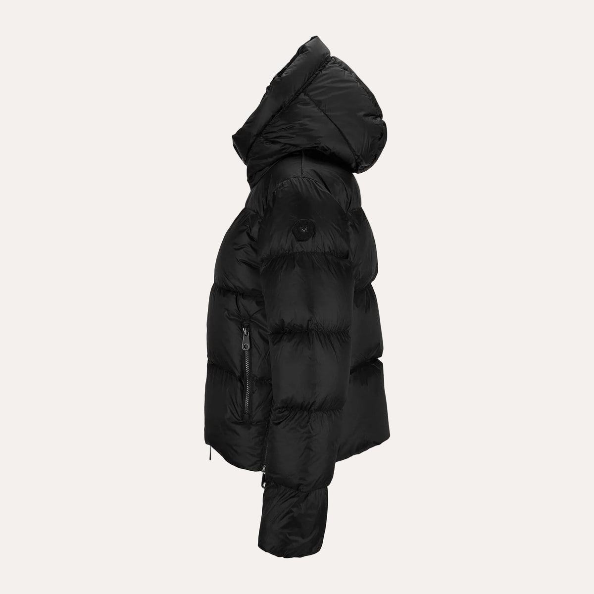Val Cenis Short No Neck Logo Black-Black - fra siden
