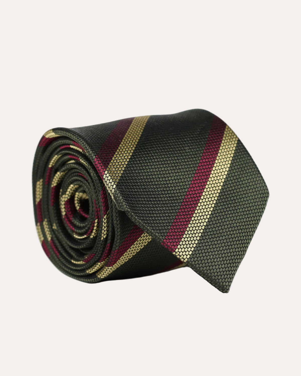 Andreas Tie Dark Olive Green