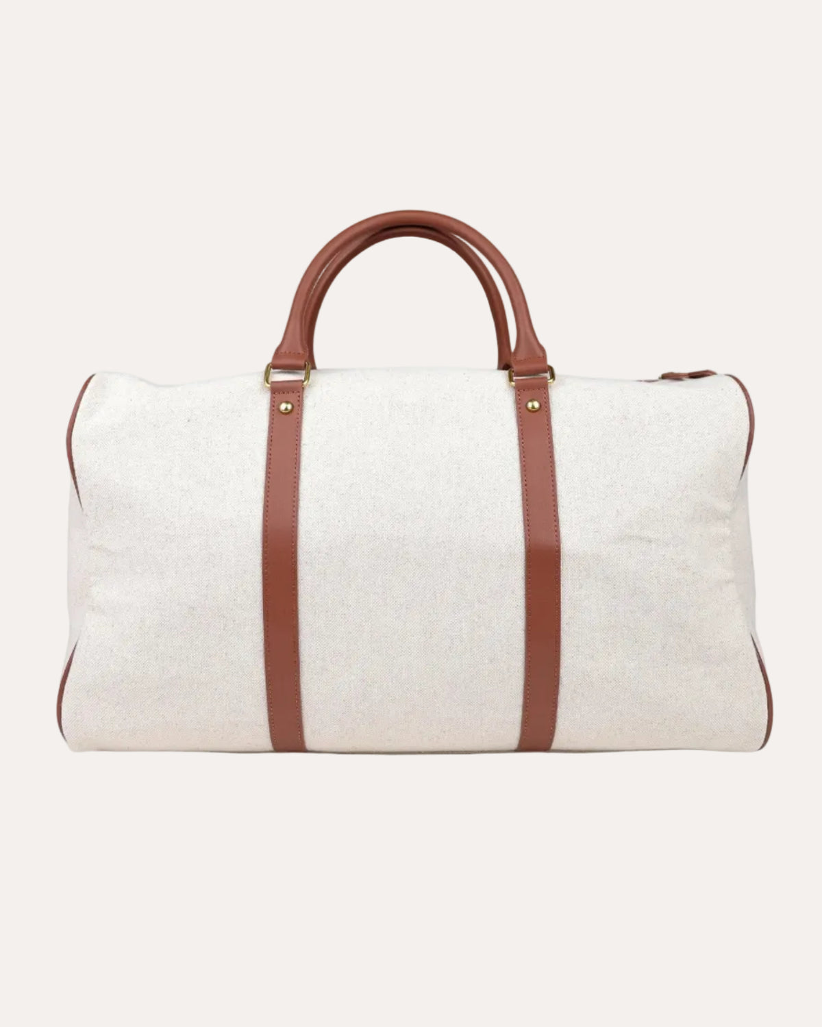 Luca Canvas Weekend Bag Offwhite
