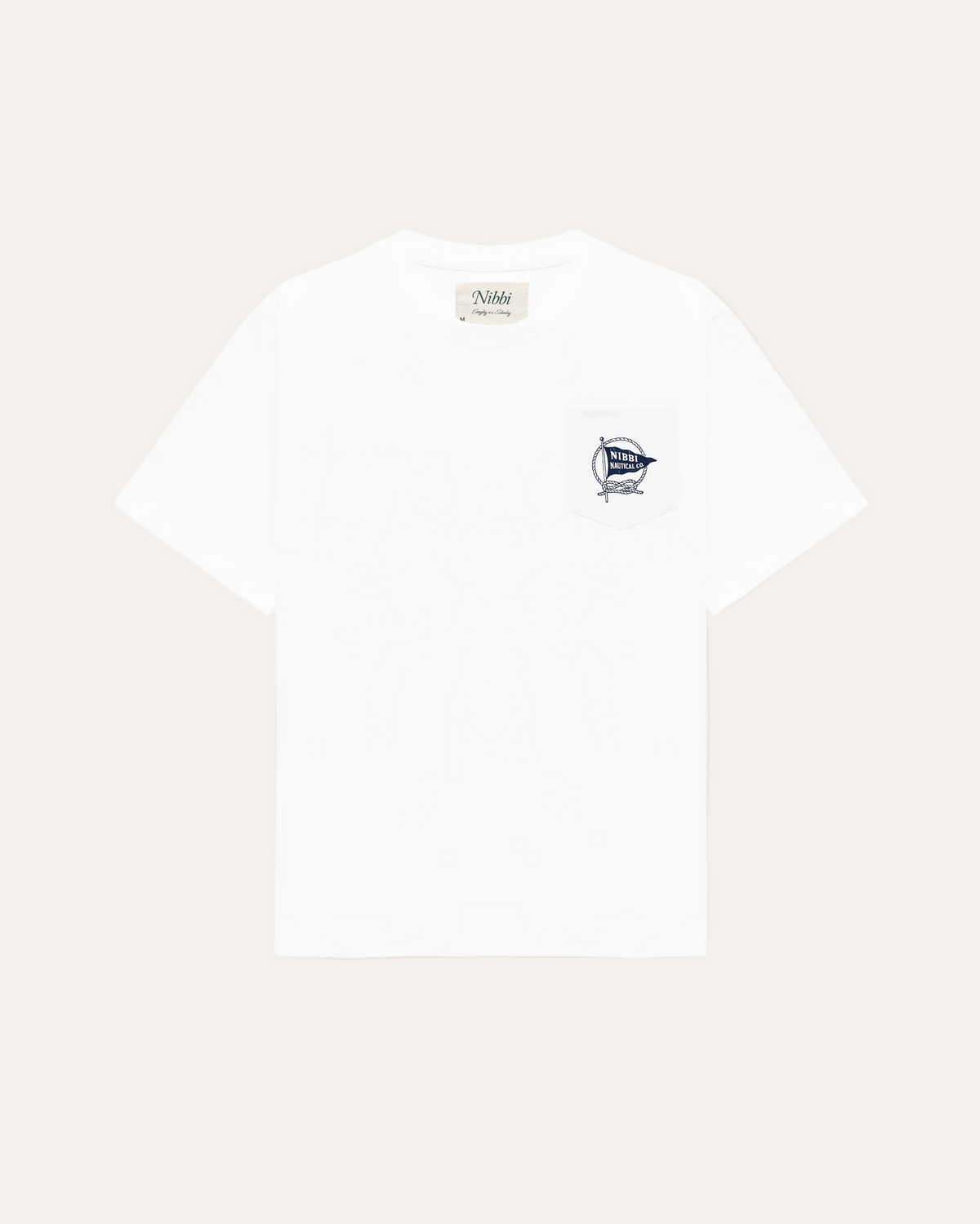 Nautical Knot T-Shirt White – front