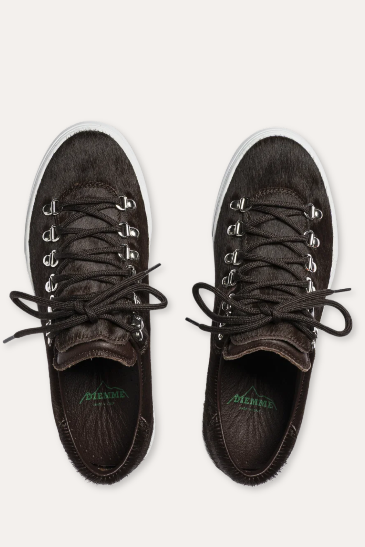 Women's Marostica Low Platform Dark Brown Haircalf