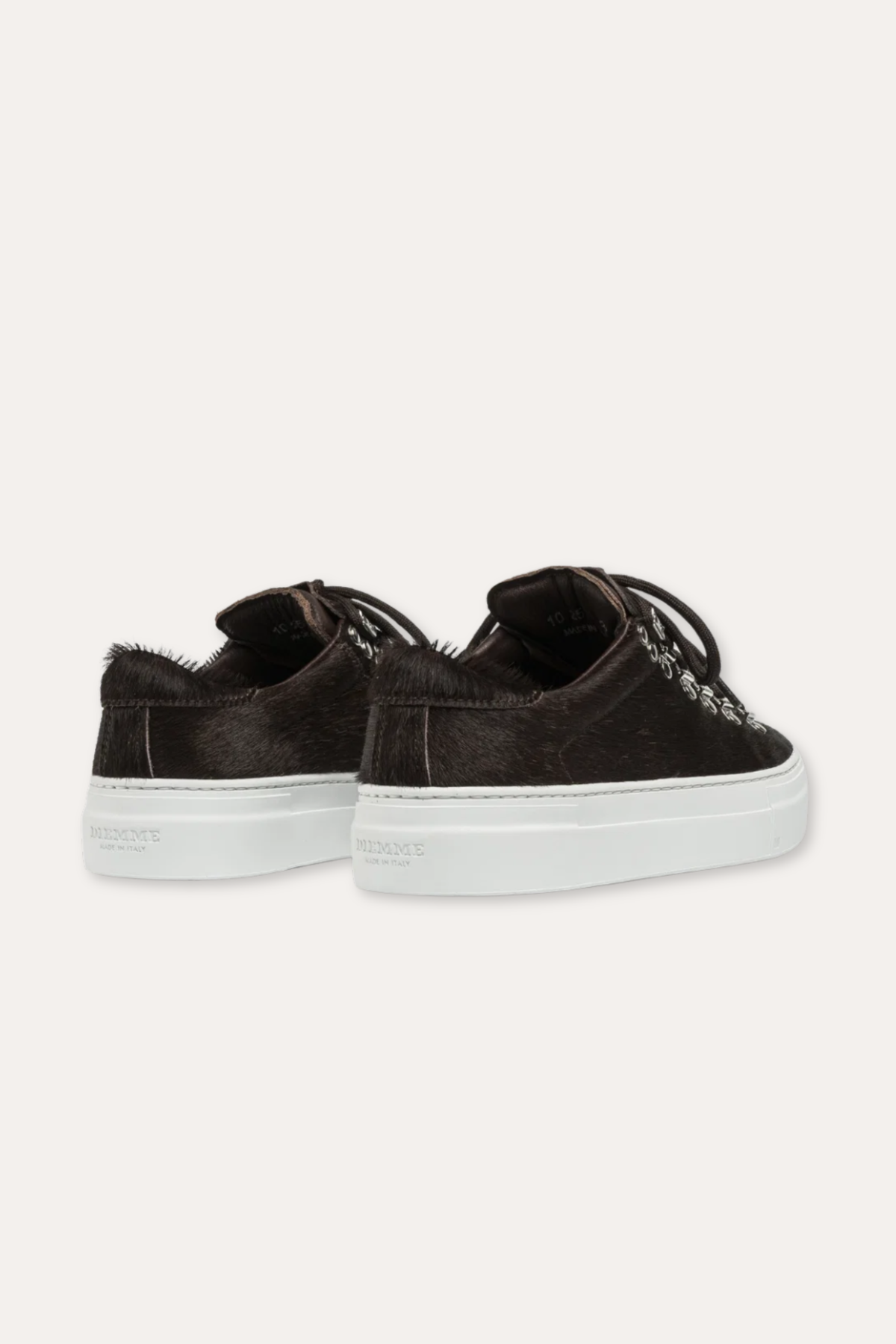 Women's Marostica Low Platform Dark Brown Haircalf