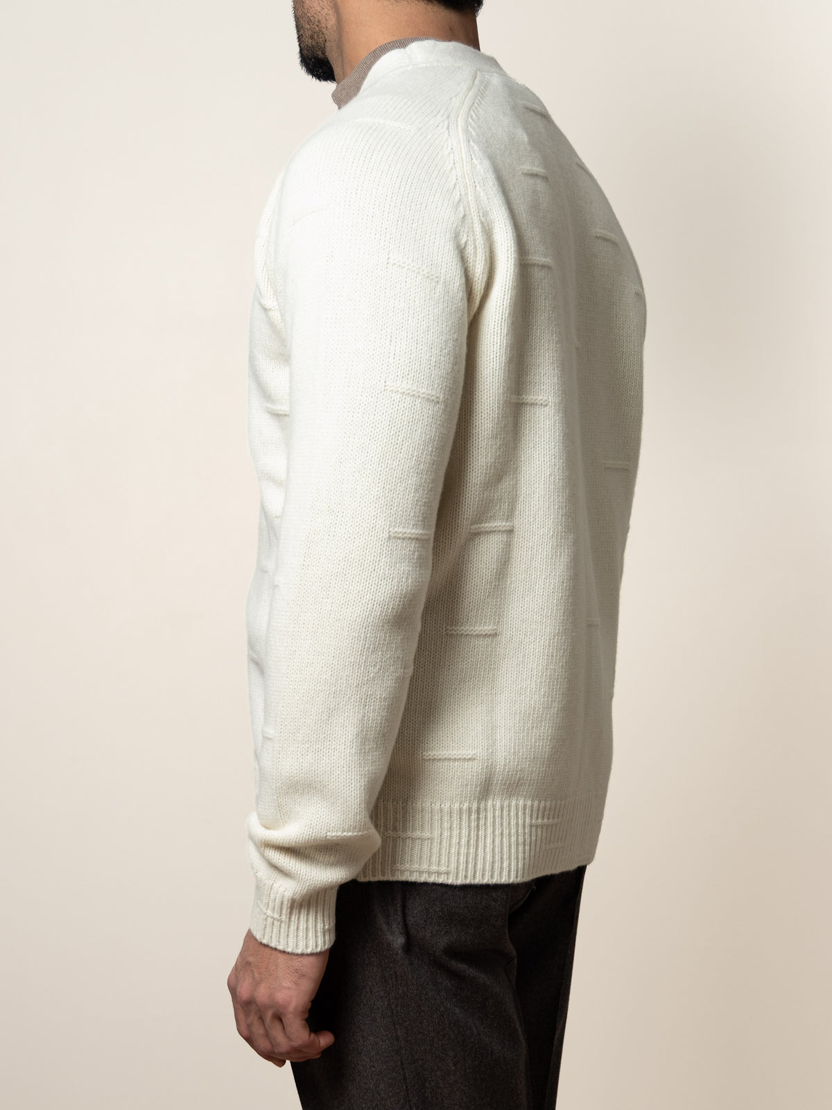 Wool Cardigan Off-White