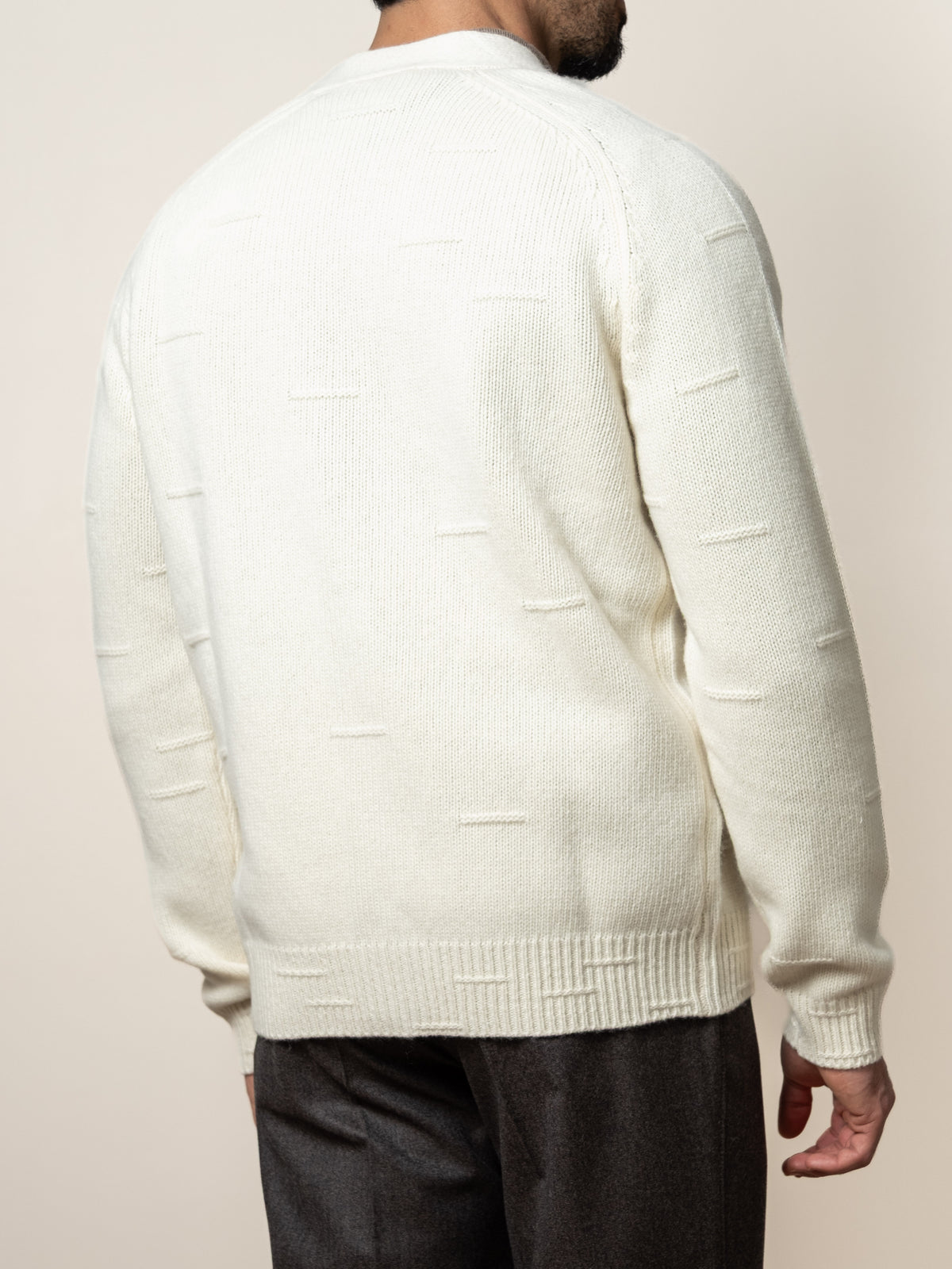 Wool Cardigan Off-White