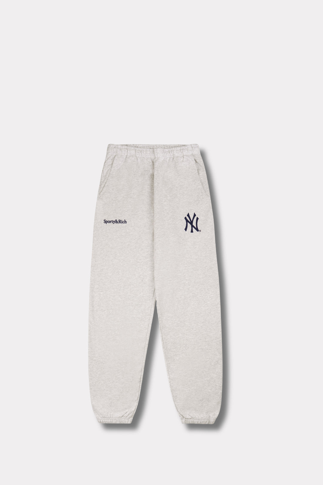 Yankees Serif Sweatpant - Heather Gray