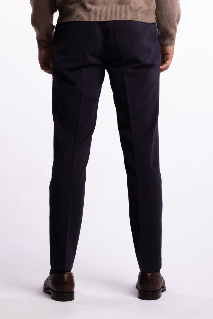 Parma Pant Brushed Cotton Navy