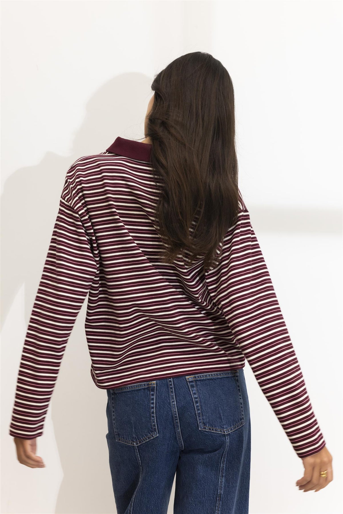 Elmer polo shirt - Deep Plum