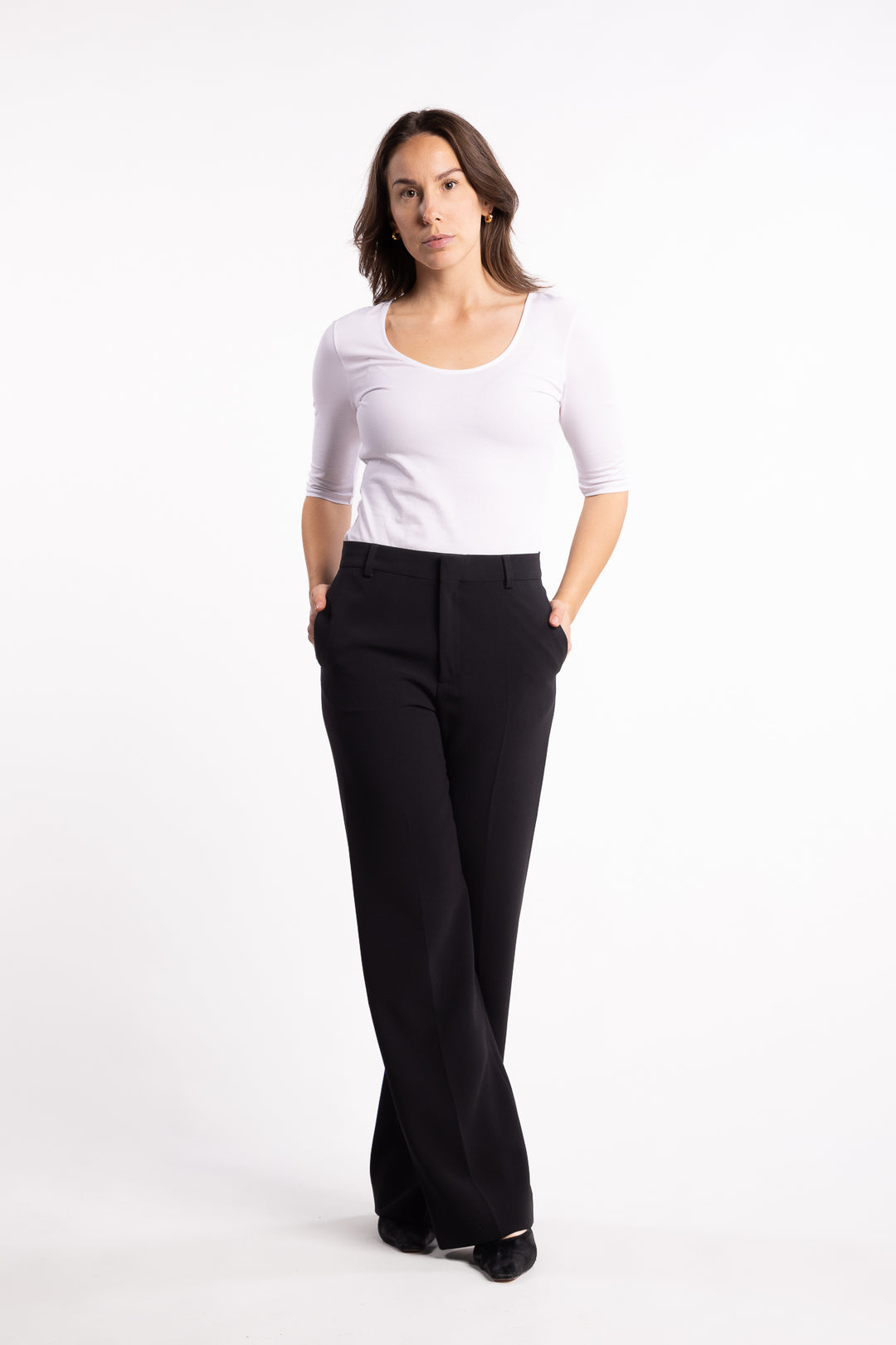 Hutton Trouser Black