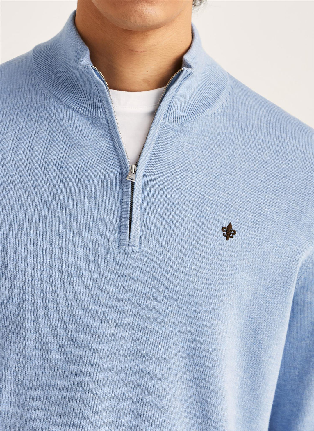 Riley Half Zip Blue