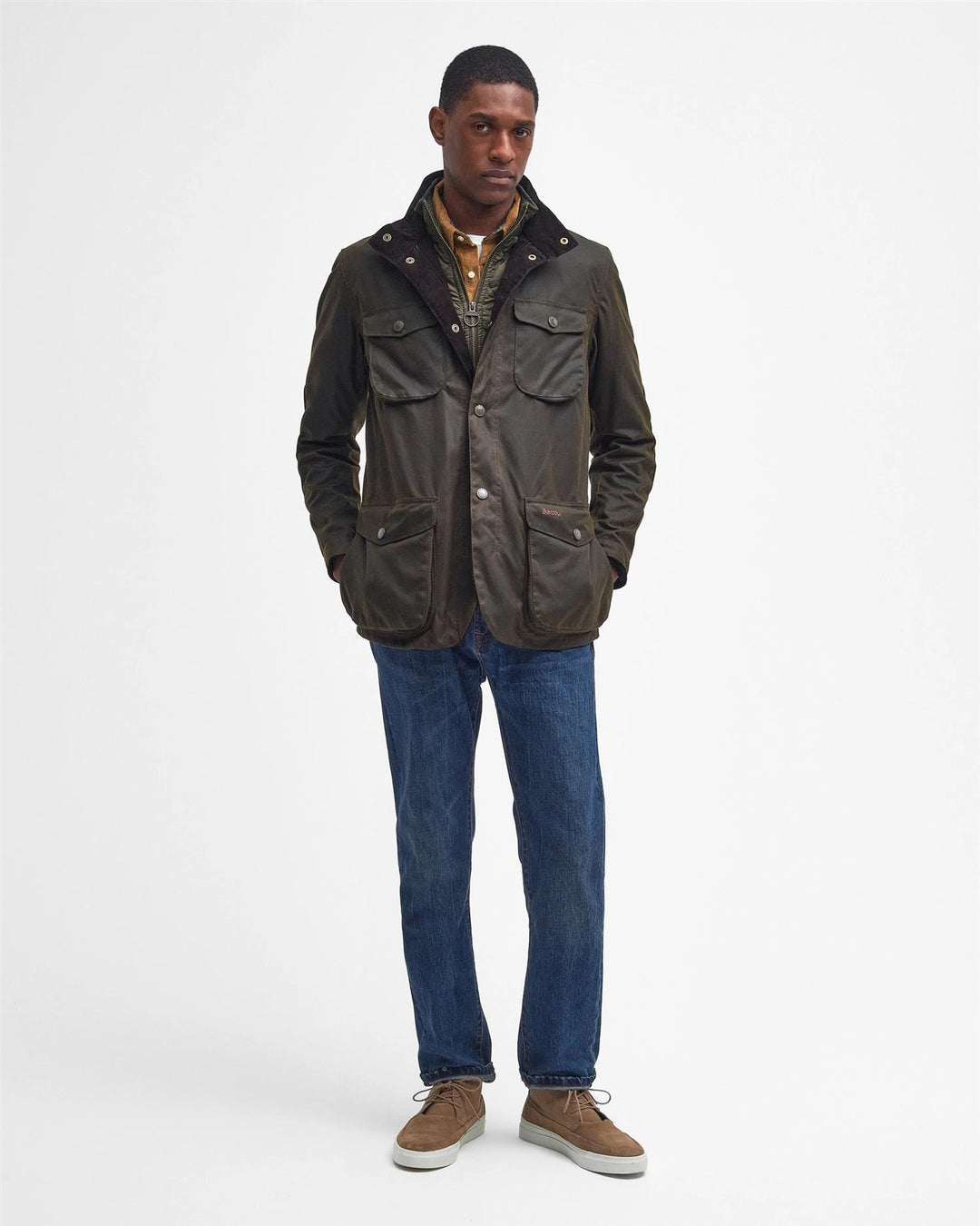 Ogston Wax Jacket Olive