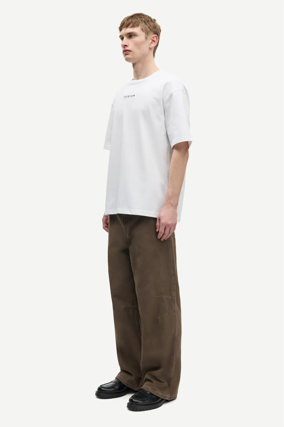 Sadinner T-shirt White Dinner