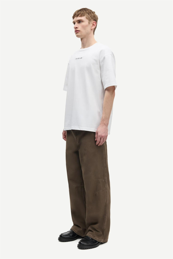 Sadinner T-shirt White Dinner