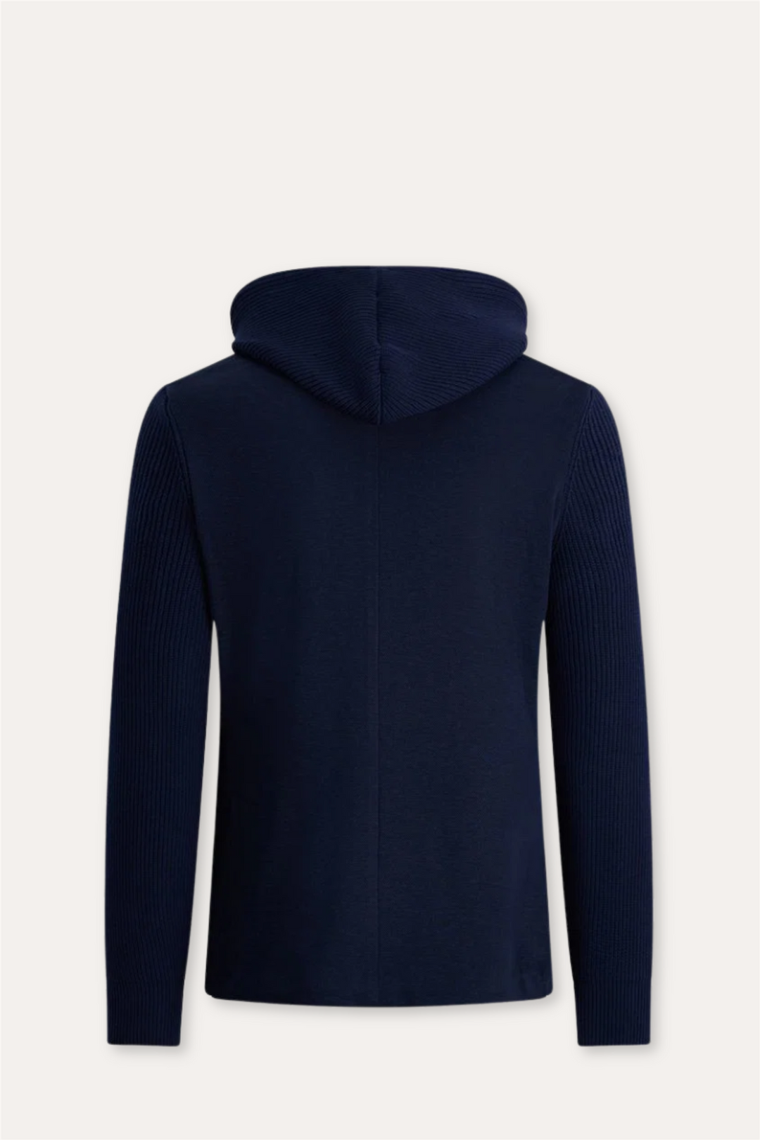 Blazer Cotton Rib With Hood Navy